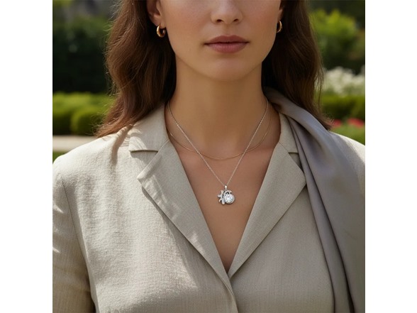 Moissanite Diamond 16 Pendant Necklace