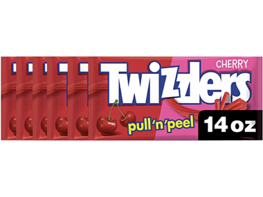 $19.99 6PK Twizzlers pull & peel 14oz dealfomo
