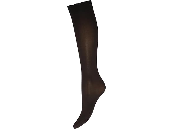 Wolford Women (M) Velvet De Luxe Knee-Highs