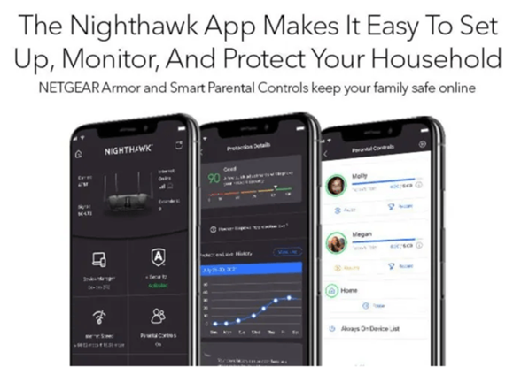 Netgear Nighthawk RAX9-100PAR WiFi 6 Router (Certified Refurbished)