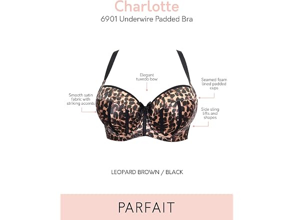 Parfait Women (34D) Women's Charlotte Padded Bra