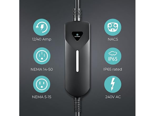 Lectron Level 1/2 (12A & 40A) Tesla NACS EV Charger