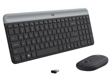 $24.99, Was $49.99, 50% Off! Logitech MK470 Slim Wireless Combo (Your Choice) dealfomo