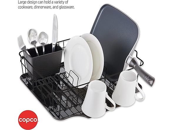 Copco Black Small Dish Rack