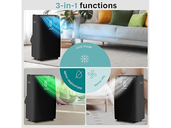 SereneLife 12000BTU Portable AC