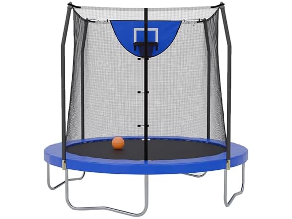 Skywalker Trampoline Jump N' Dunk 8 FT