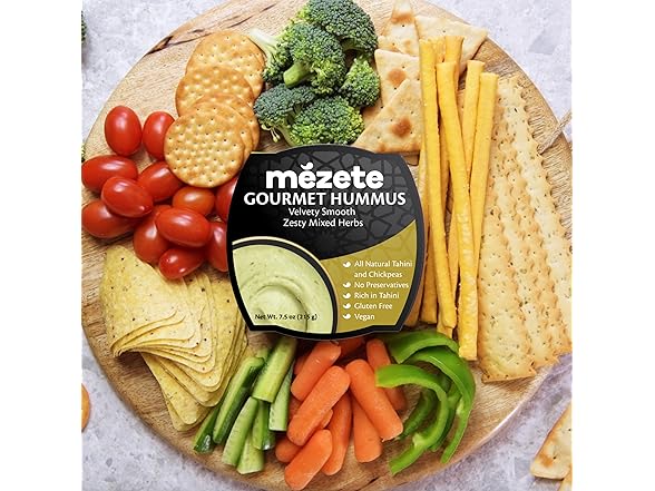 Mezete Zesty Za'Atar Hummus, 215 GR