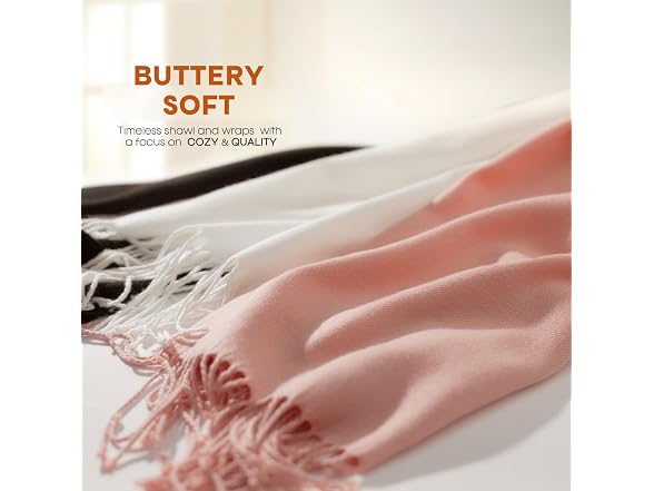 FURTALK Shawl, Black