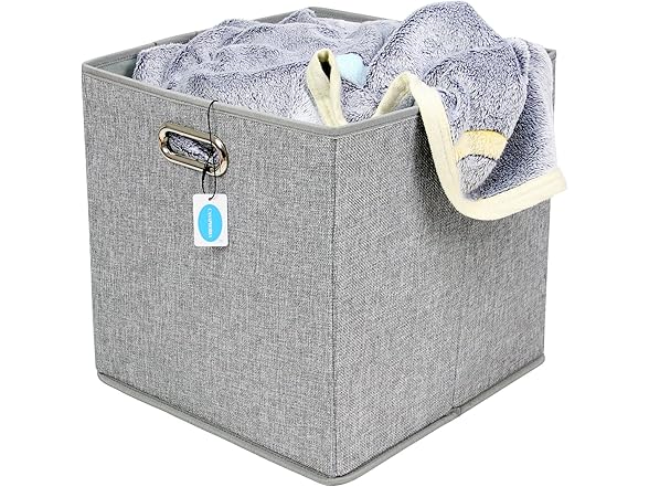 Casaphoria 4pcs Cube Collapsible Fabric 