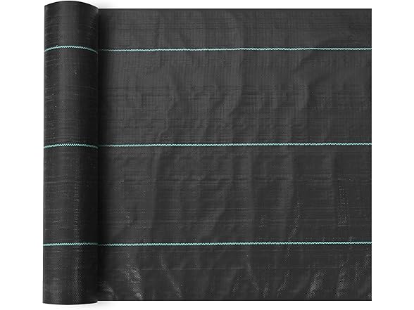 VEVOR 4FTx300FT Premium Heavy Duty Weed Barrier Landscape Fabric