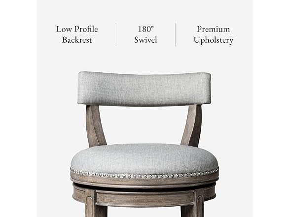 Alexander Bar Stool 31 Inches – Swivel Stool