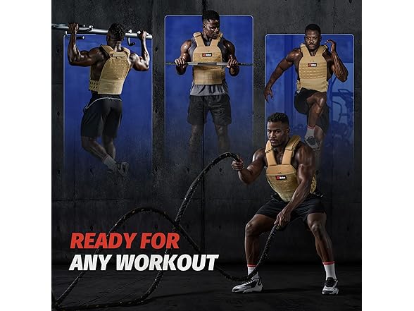 Khaki Tactical Weighted Vest