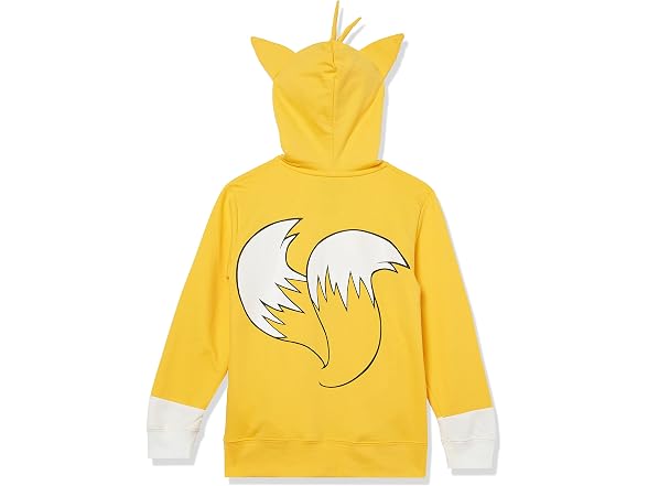 SEGA Boys Hedgehog Tails Costume Zip Hoodie (4)