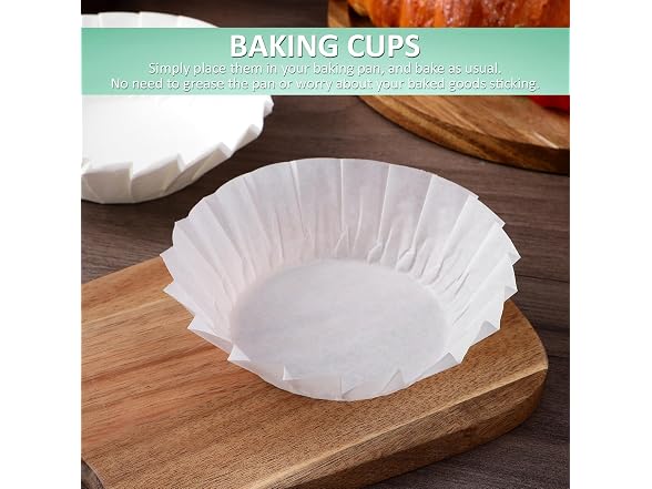Magiclulu Mini Cupcake Liners 200 Count