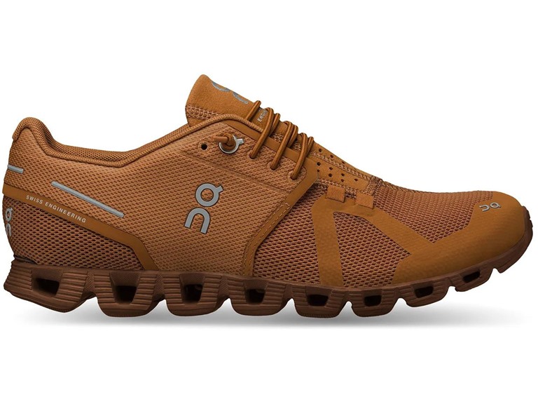 On Running Cloud Monochrome Women's Shoes Pecan Size 5