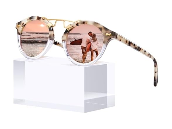 CARFIA Retro Polarized Sunglasses