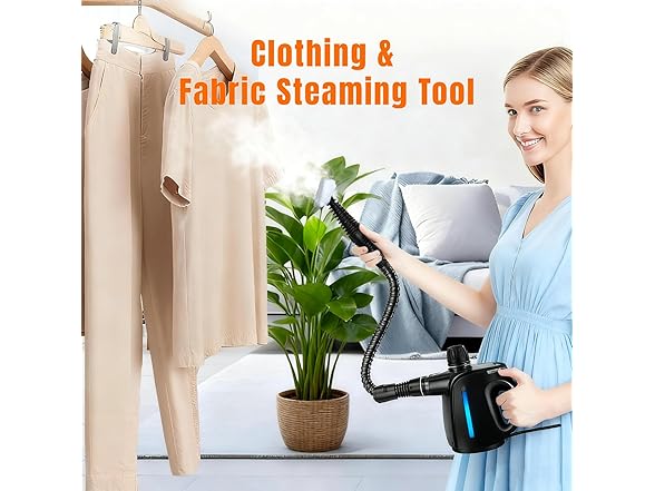 Mdeinu Pressurized Handheld Steam Cleaner