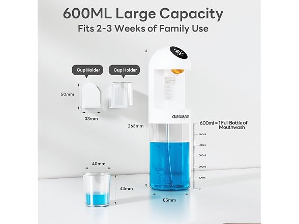 Gimubaba Automatic Mouthwash Dispenser