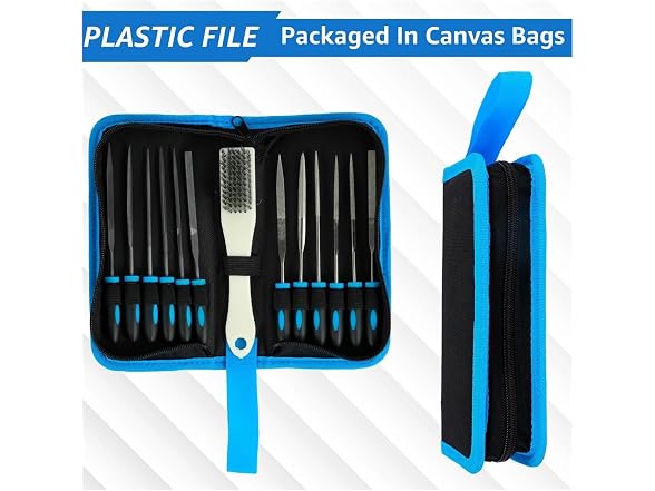 IFQIFQ CON-92 13Pcs Mini Metal Rasp