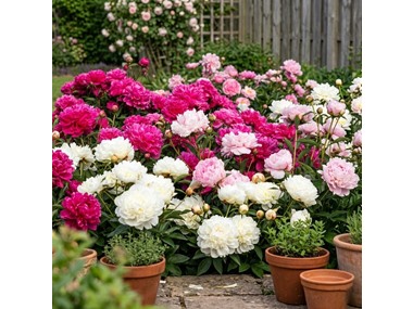 $37.99, Was $99.99, 62% Off! Mixed Peonies - 12 Bulbs and Tool dealfomo