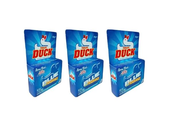 Toilet Duck Automatic Blue 1.7 oz 3 pk