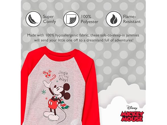 Disney Holiday PJ Mickey (4)