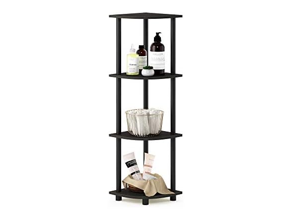 Furinno Turn-n-Tube Multipurpose 4-Tier Corner Shelf