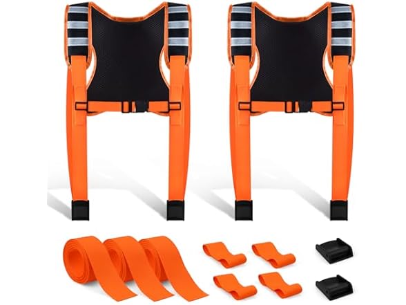 Moving and Lifting Straps with Padded Vest