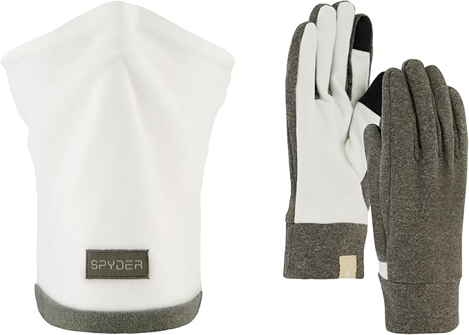 Spyder Womens Two Piece Set Gaitor Gloves - Gallery 6