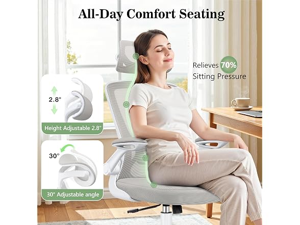 Bestfair W0893 High Back Mesh Desk Chair1 (Open Box)