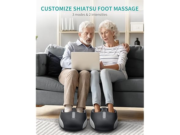 Nekteck Shiatsu Foot Massager with Air Compression