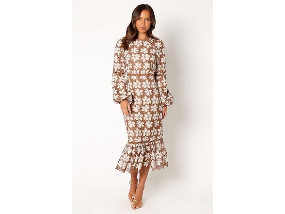 Petal & Pup (S) Pierre Long Sleeve Lace Dress