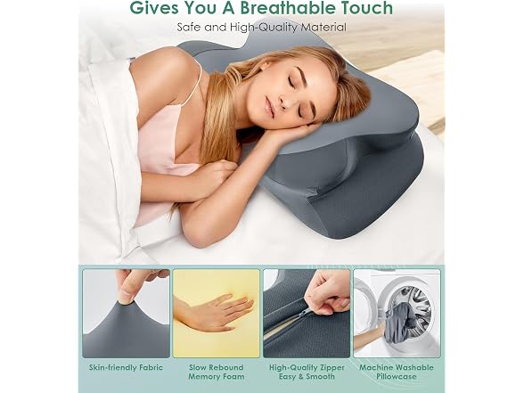 DONAMA Cervical Pillow for Sleeping
