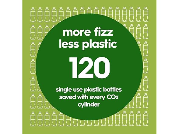 (NEW) SodaStream 1013611011 Pack of 2 Enso Sparkling Water