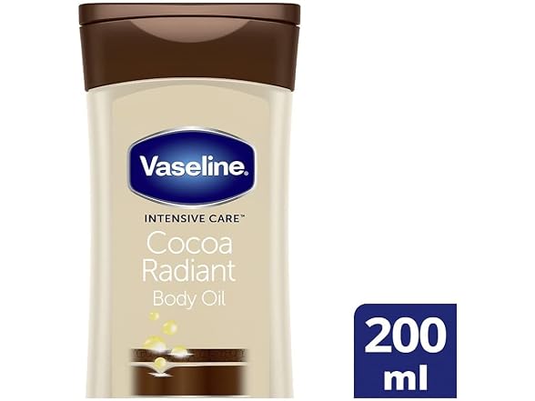 Vaseline Cocoa Radiant Gel Oil 6.8oz