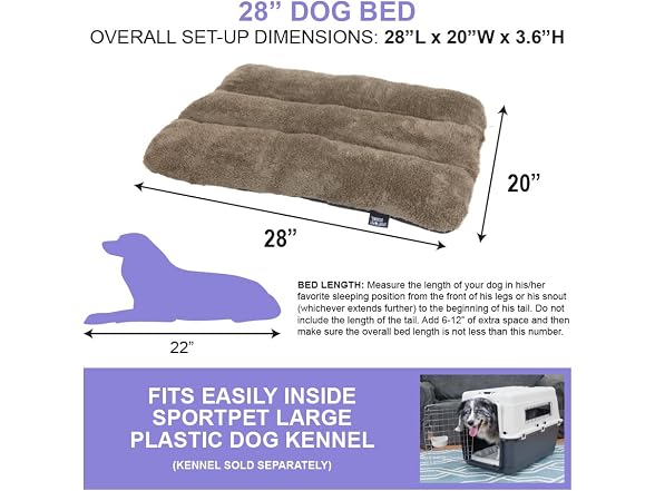 SportPet Designs Waterproof Pet Bed
