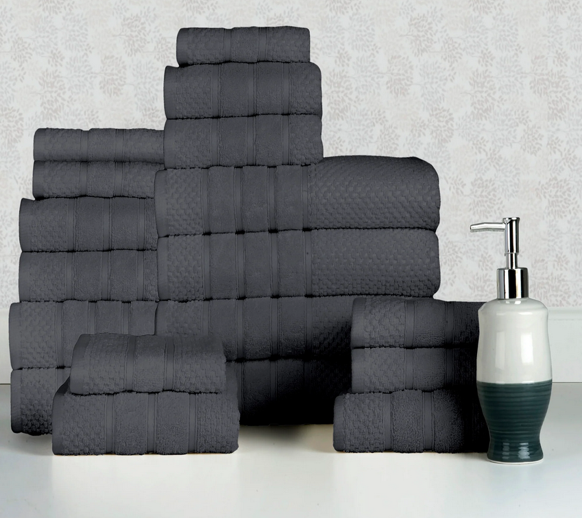 18-Piece Egyptian Cotton Towel Set - Gallery 14