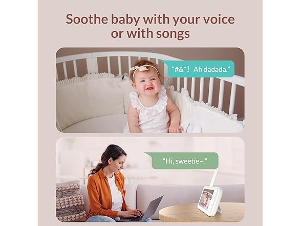 Baby Monitor with Camera and Audio