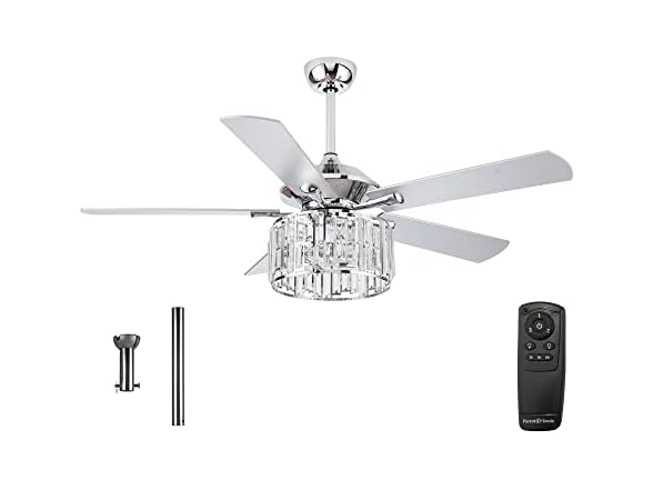 Parrot Uncle F6305Q110V-PU 52 Inch Ceiling Fan