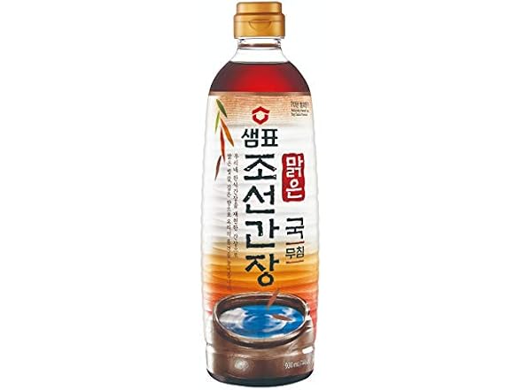 Sempio Korean Soy Sauce for Soup – 31.45oz.