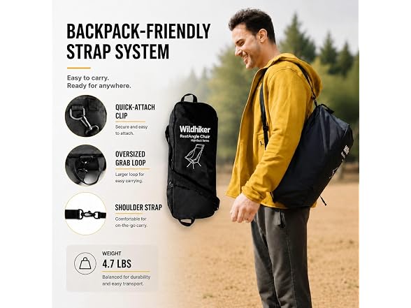 Wildhiker RestAngle High Back Chair