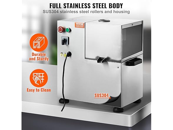 VEVOR Electric Sugar Cane Juicer