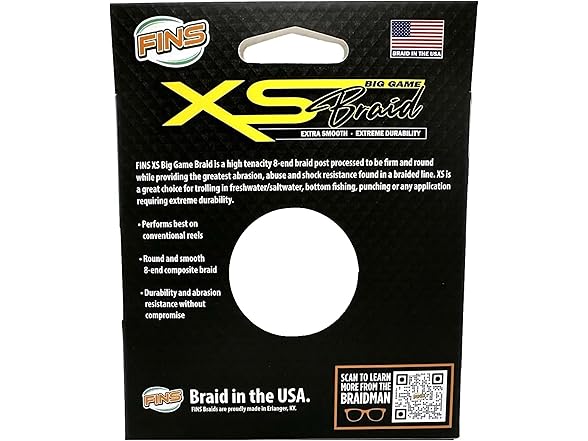 FINS XS Big Game Braid - Fishing Line