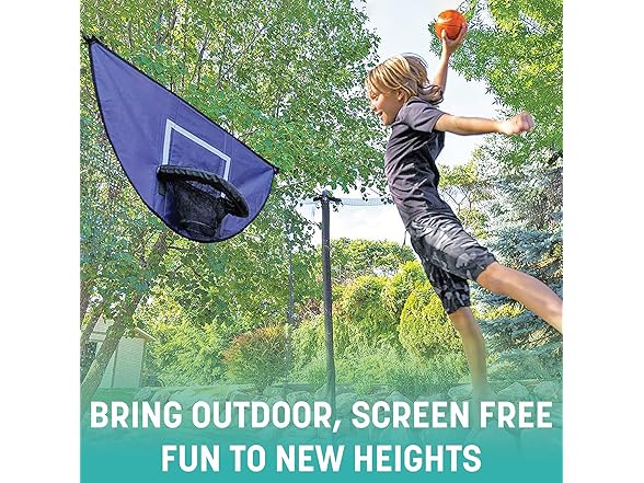 Skywalker Trampoline Jump N' Dunk 8 FT