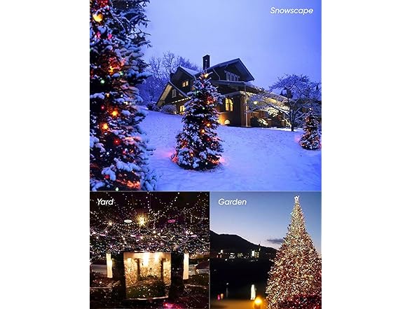 Twinkle Star 99 FT Christmas Mini String Lights
