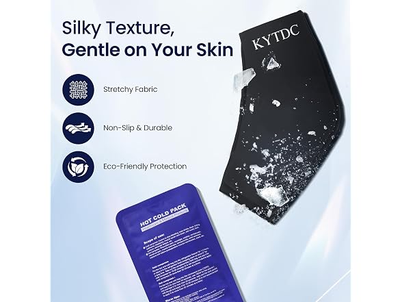 KYTDC Ankle Ice Pack Wrap for Swelling