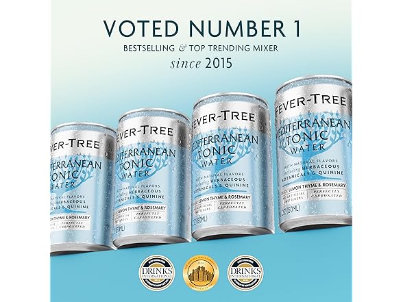 8PK Fever-Tree Mediterranean Tonic Water