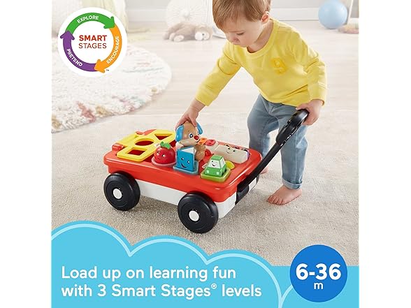 Fisher-Price Toy Pull & Play Learning Wagon