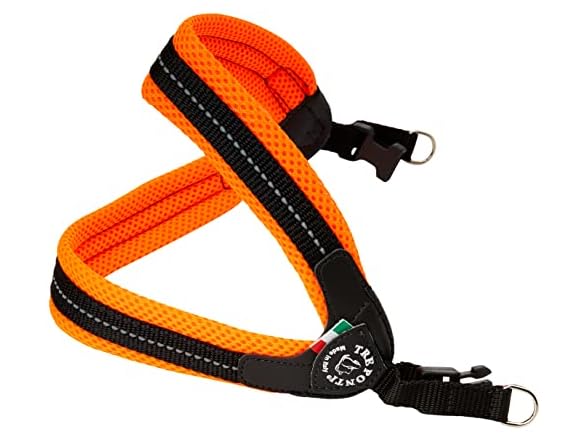 TRE PONTI Easy Fit Mesh Fix Neon Dog Harness