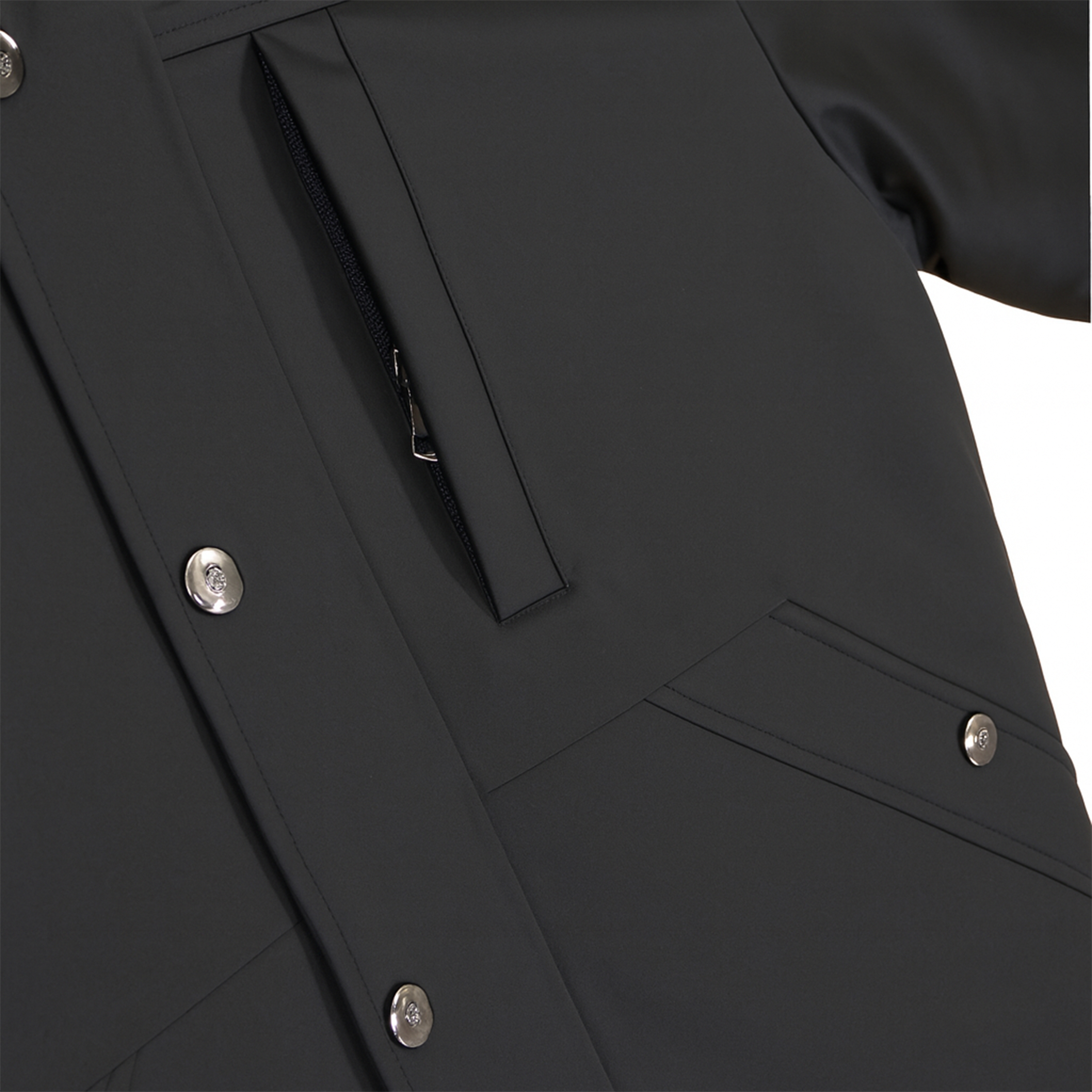 Mens Sherpa Lined Hooded Bomber Jacket - Gallery 20